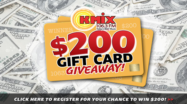 600 KMIX GiftCardGiveaway